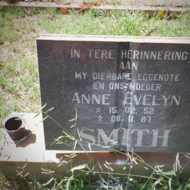 SMITH Anne Evelyn 1952-1987