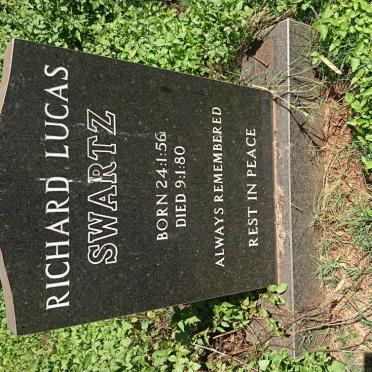 SWARTZ Richard Lucas 1956-1980