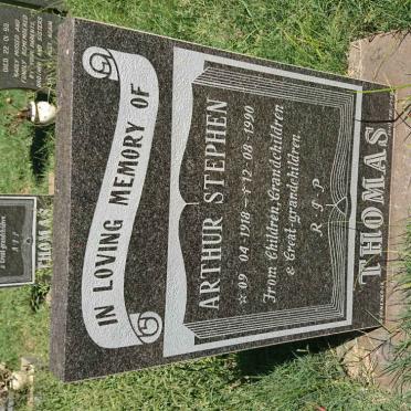 THOMAS Arthur Stephen 1918-1990