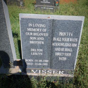 VISSER Delton Leslyn 1980-1995