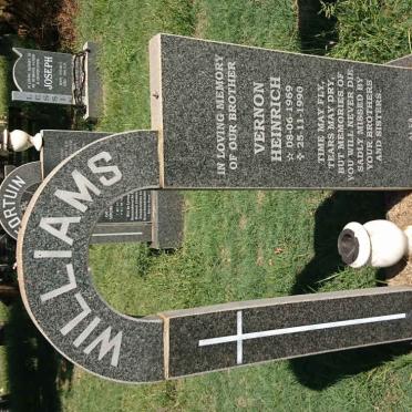 WILLIAMS Vernon Heinrich 1969-1990