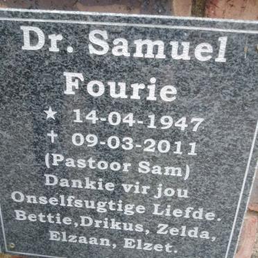 FOURIE Samuel 1947-2011