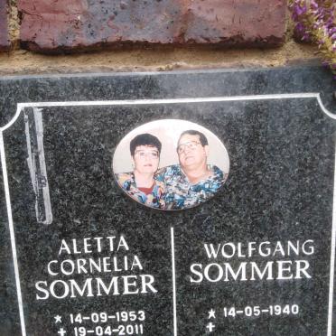 SOMMER Aletta Cornelia 1953-2011