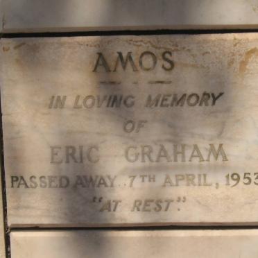AMOS Eric Graham -1953