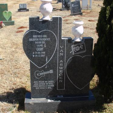ASWEGEN Gert, van 1948-2007