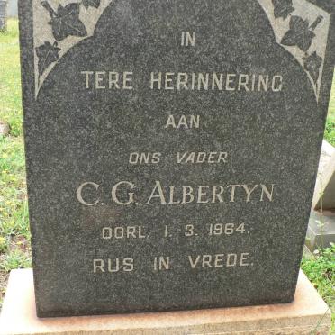 ALBERTYN C.G. -1964