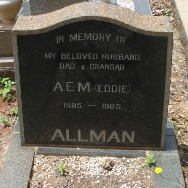 ALLMAN A.E.M. 1895-1965