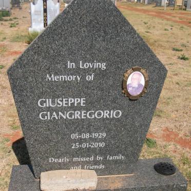 ALLEGRIA Giuseppe Giangregorio 1929-2010