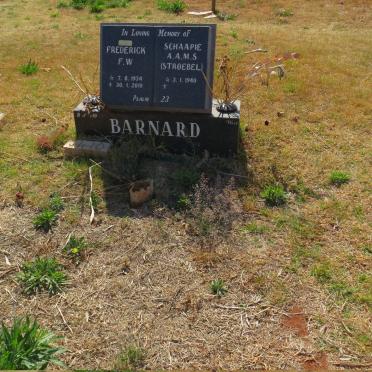 BARNARD F.W. 1934-2010 &amp; A.A.M.S. STROEBEL 1940-