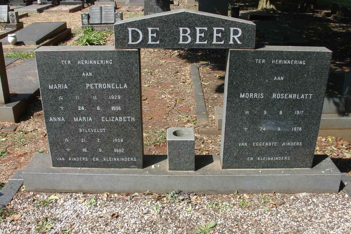 BEER, de :: BYLEVELDT