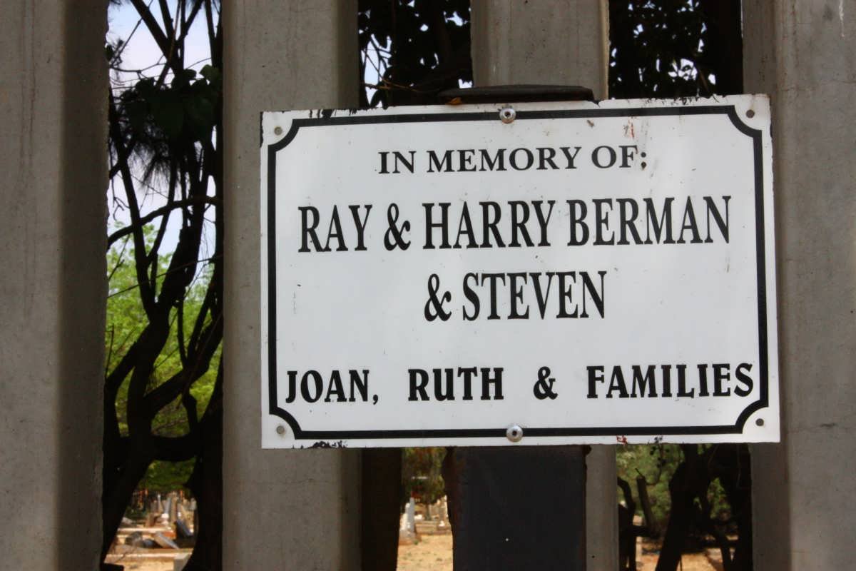 BERMAN Ray :: BERMAN Harry :: BERMAN Steven