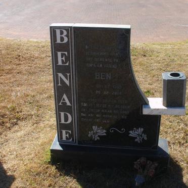 BENADE Ben 1949-2004