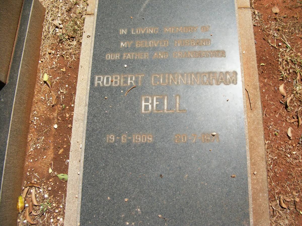 BELL Robert Cunningham 1909-1971