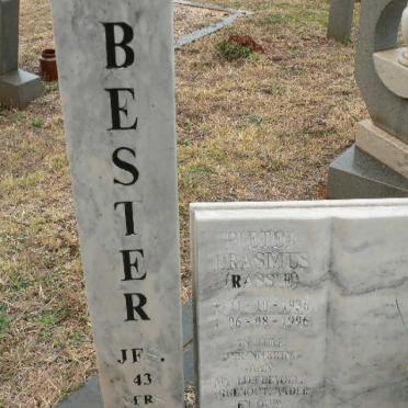 BESTER Pieter Erasmus 1936-1996