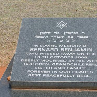 BENJAMIN Bernard -2006