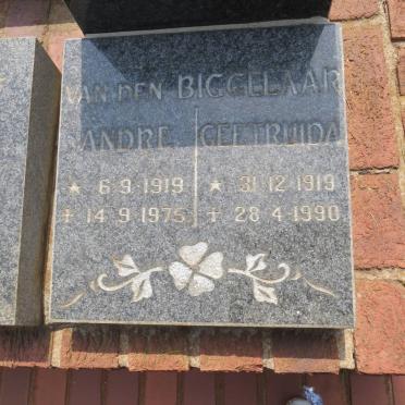 BIGGELAAR Andre, van den 1919-1975 &amp; Geetruida 1919-1990
