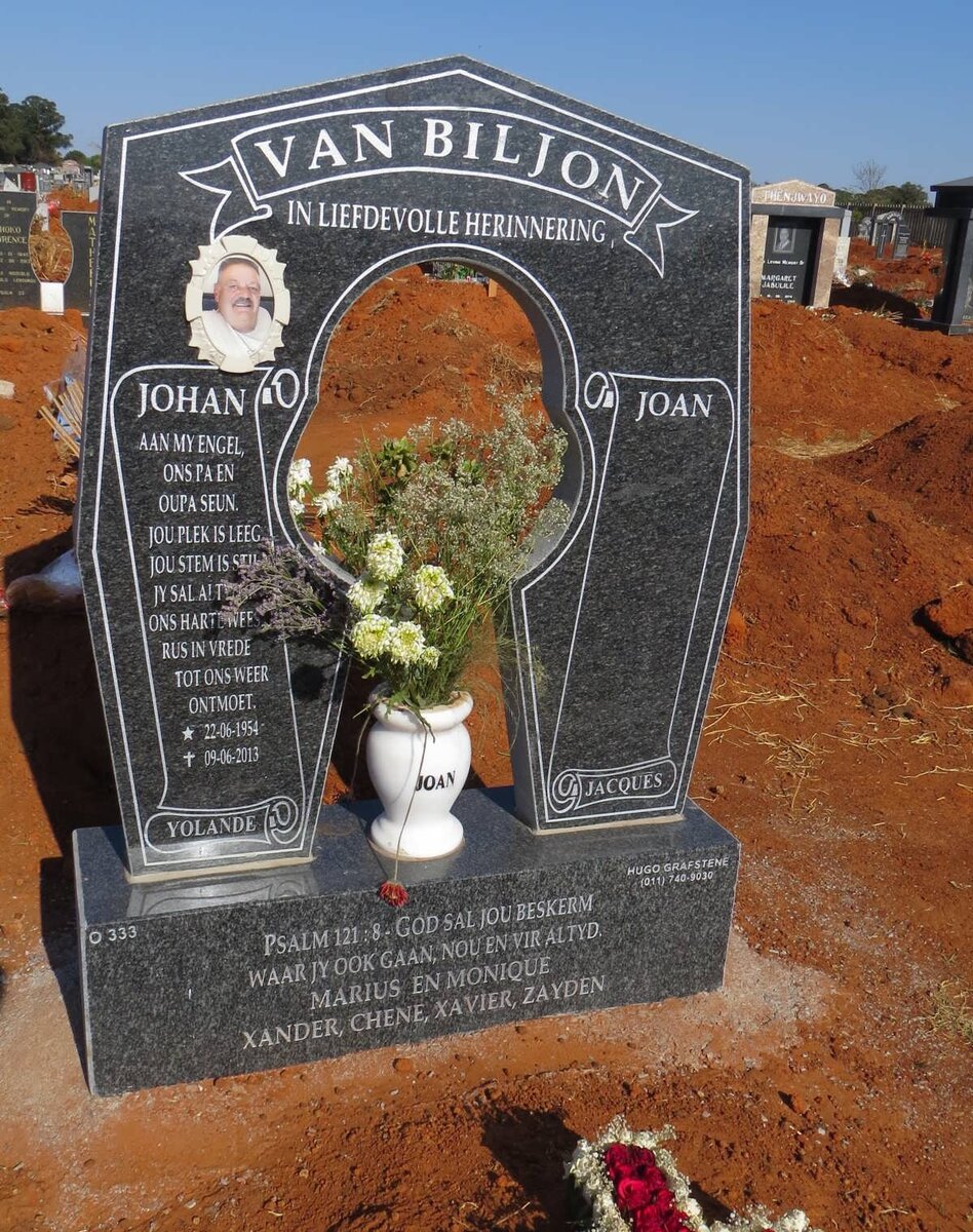 BILJON Johan, van 1954-2013 &amp; Joan