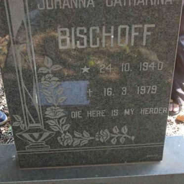 BISCHOFF Johanna Catharina 1940-1979