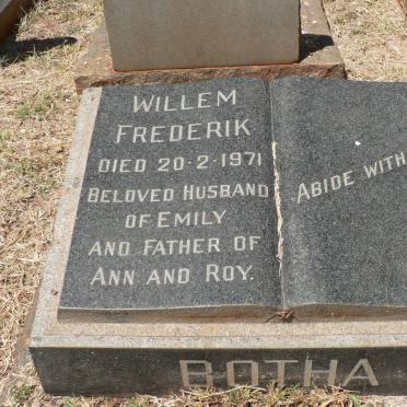 BOTHA Willem Frederik -1971