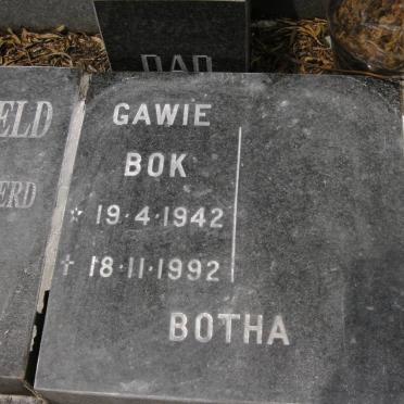 BOTHA Gawie 1942-1992