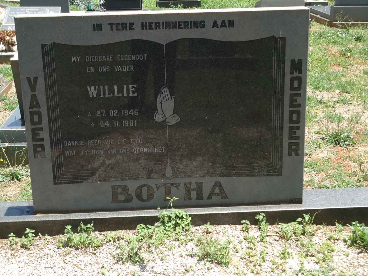 BOTHA Willie 1946-1991