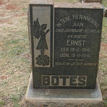 BOTES Ernst 1941-1941