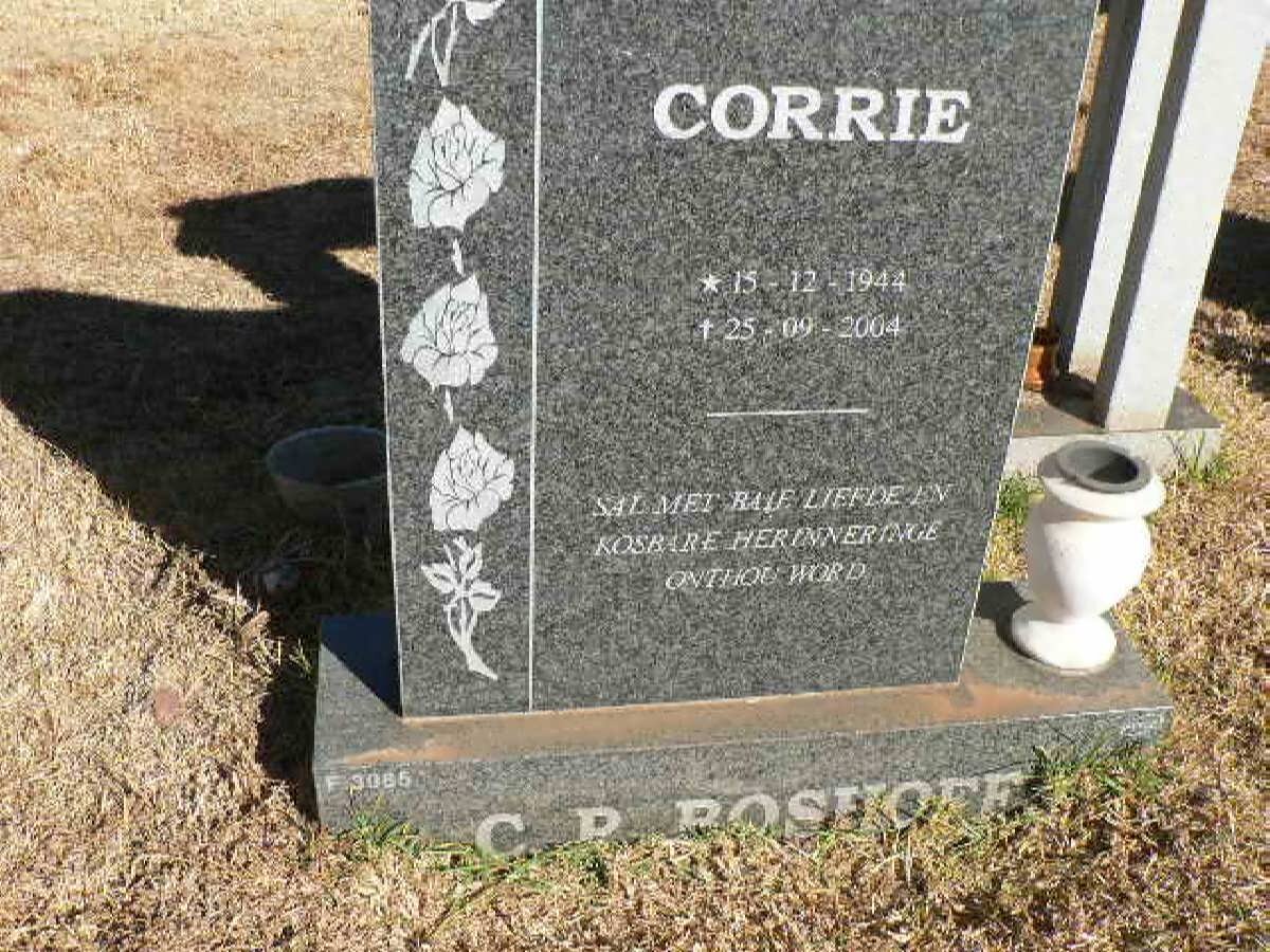 BOSHOFF C.P. 1944-2004