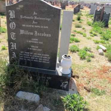 BOTHA Willem Jacobus 1942-2009