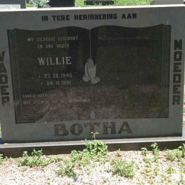 BOTHA Willie 1946-1991