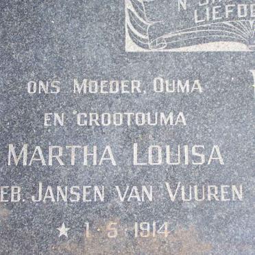 BOSMAN George Ernest 1914-1970 &amp; Martha Louisa JANSEN VAN VUUREN 1914-1993