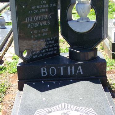 BOTHA Theodorus Hermanus 1968-1989