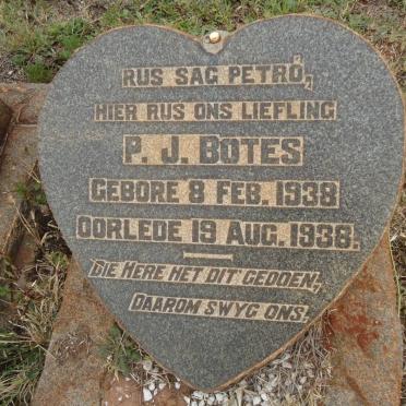 BOTES P.J. 1938-1938