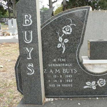 BUYS Z.A.M. 1945-1988