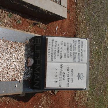 BUCHMAN Charlotte -1967