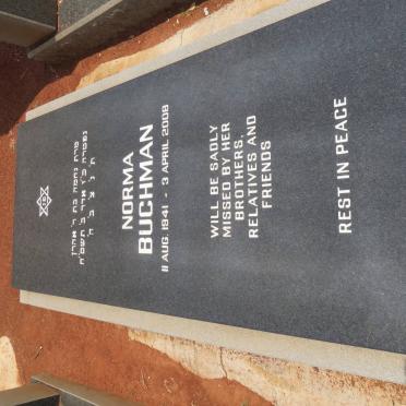 BUCHMAN Norma 1941-2008