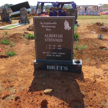 BRITS Albertus Stefanus 1951-2012
