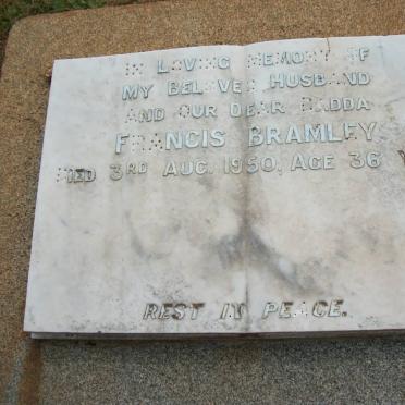 BRAMLEY Francis -1950