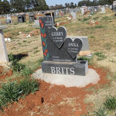 BRITS Gerry 1934-2009 &amp; Anna 1936-2013