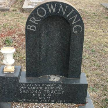 BROWNING Sandra Tracey 1968-1973
