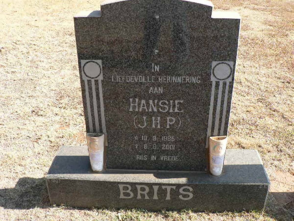 BRITS J.H.P. 1985-2001