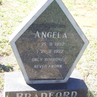 BRADFORD Angela 1982-1982 :: BRADFORD Clive Ernest 1943-1985
