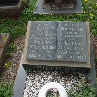 CILLIERS Andries Stockenstrom 1888-1961 &amp; Helena Claudina 1901-1984