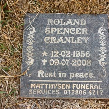 CRANLEY Roland Spencer 1956-2008