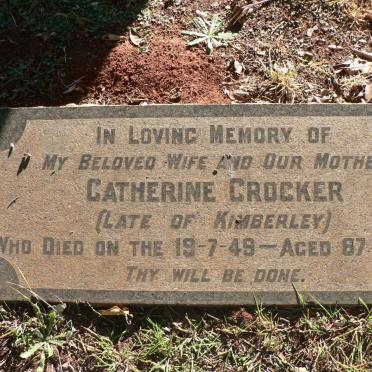 CROCKER Catherine -1949