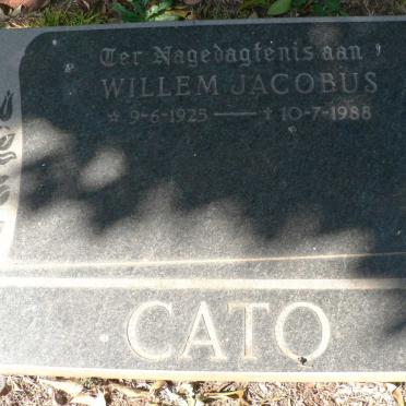 CATO Willem Jacobus 1925-1988