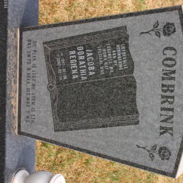 COMBRINK Jacoba Dorathea Regiena 1947-2002