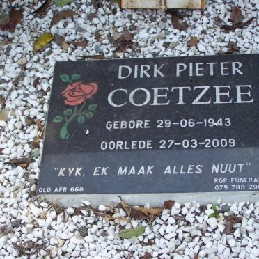 COETZEE Dirk Pieter 1943-2009