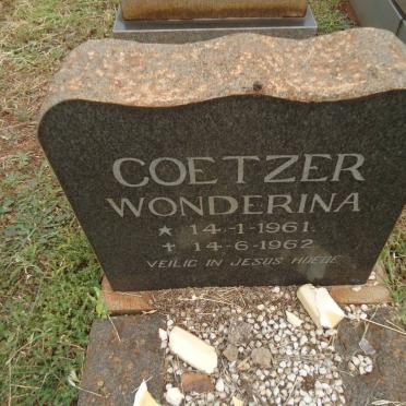 COETZER Wonderina 1961-1962