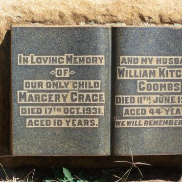 COOMBS Margery Grace -1931 :: COOMBS William Kitchin -1936