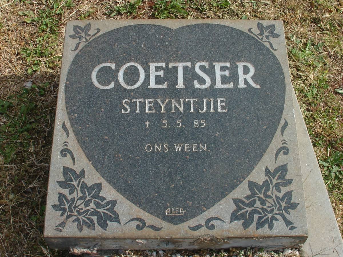 COETSER Steyntjie 1985-1985